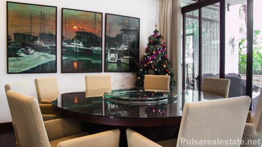 Upscale 3 Bedroom Waterfront Aquaminium Apartment in Royal Phuket Marina for Sale