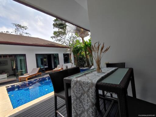 Tropical 3 Bedroom Pool Villa for Sale in Layan, Phuket, Near Bangtao Beach & Layan Beach