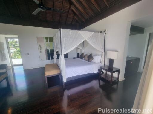 Modern 4 Bedroom Sea View Pool Villa for Sale by Owner at Surin Heights Walk to Surin Beach, Phuket