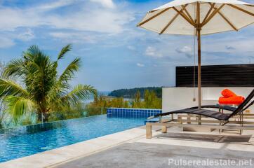 Modern 4 Bedroom Sea View Pool Villa for Sale by Owner at Surin Heights Walk to Surin Beach, Phuket