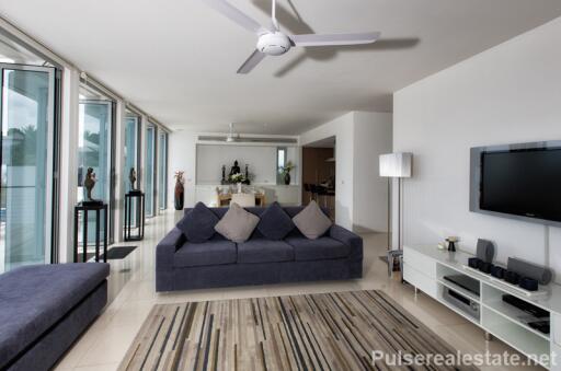 Modern 4 Bedroom Sea View Pool Villa for Sale by Owner at Surin Heights Walk to Surin Beach, Phuket