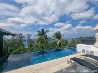 Modern 4 Bedroom Sea View Pool Villa for Sale by Owner at Surin Heights Walk to Surin Beach, Phuket