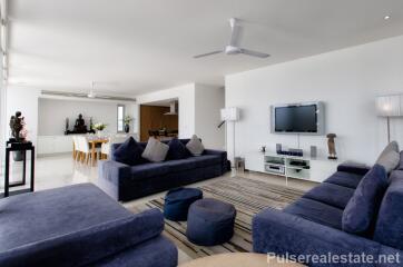 Modern 4 Bedroom Sea View Pool Villa for Sale by Owner at Surin Heights Walk to Surin Beach, Phuket