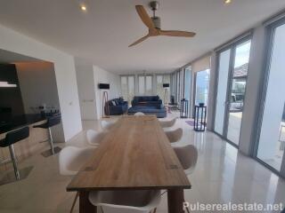 Modern 4 Bedroom Sea View Pool Villa for Sale by Owner at Surin Heights Walk to Surin Beach, Phuket