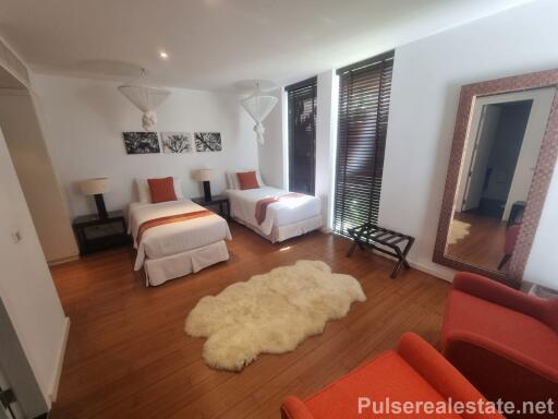 Modern 4 Bedroom Sea View Pool Villa for Sale by Owner at Surin Heights Walk to Surin Beach, Phuket