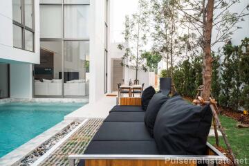 Modern Two-Story 3 Bedroom Pool Villas For Sale In Cherngtalay, Phuket
