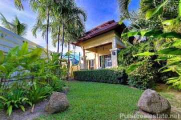 Luxury One-bedroom Bali Style Pool Villa for Sale, Baan Bua Naiharn