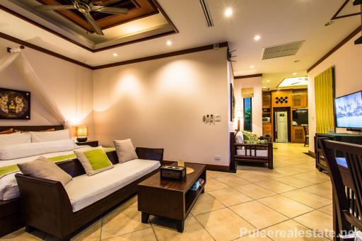 Luxury One-bedroom Bali Style Pool Villa for Sale, Baan Bua Naiharn