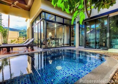 Luxury One-bedroom Bali Style Pool Villa for Sale, Baan Bua Naiharn