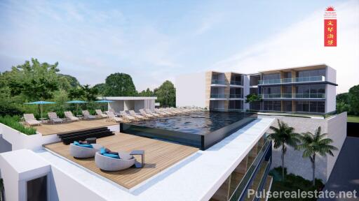 Luxury One Bedroom Sea View Condo for Sale in Southern Patong, Phuket