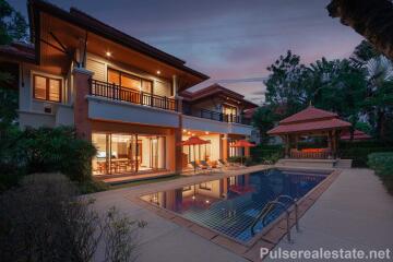 Expansive 4 Bedroom Angsana Lake View Villa in Laguna, Phuket