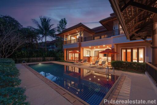 Expansive 4 Bedroom Angsana Lake View Villa in Laguna, Phuket