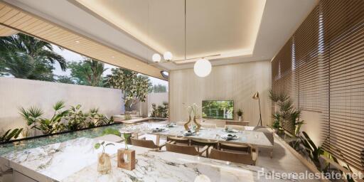 Off-plan 2 Bed Private Pool Villa for Sale Naiharn Beach, Phuket