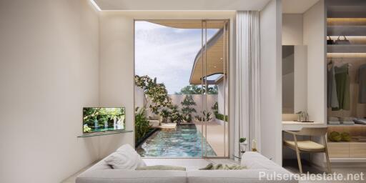 Off-plan 2 Bed Private Pool Villa for Sale Naiharn Beach, Phuket