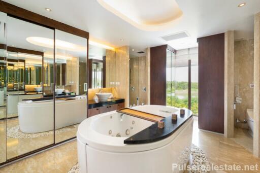 Waterfront Luxury 5 Bed Villa With Private Yacht Berth in Royal Phuket Marina, Phuket