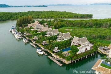 Waterfront Luxury 5 Bed Villa With Private Yacht Berth in Royal Phuket Marina, Phuket