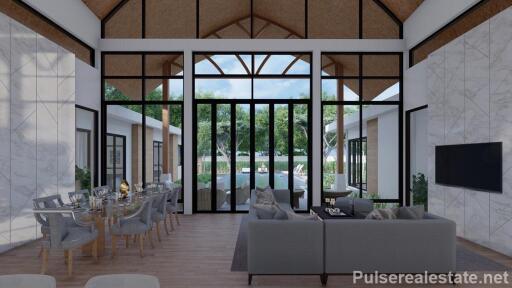 Spacious 4 Bedroom Pool Villa for Sale in Northern Cherngtalay, Phuket