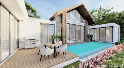 Modern Luxury 3 Bedroom Pool Villa for Sale in Laguna, Phuket