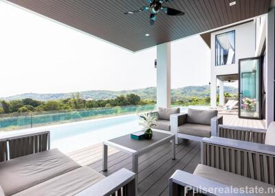 Luxury 5 Bed Sea View Villa for Sale at Layan Beach, Phuket - Ready to Move in