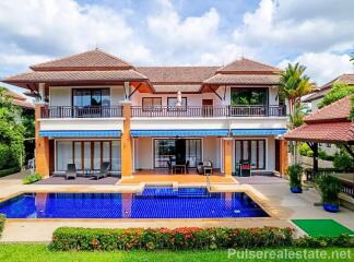 Luxury 5 Bedroom Pool Villa with Lake View in Layan, Angsana Luxury Villas Phuket