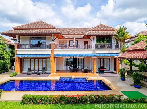 Luxury 5 Bedroom Pool Villa with Lake View in Layan, Angsana Luxury Villas Phuket