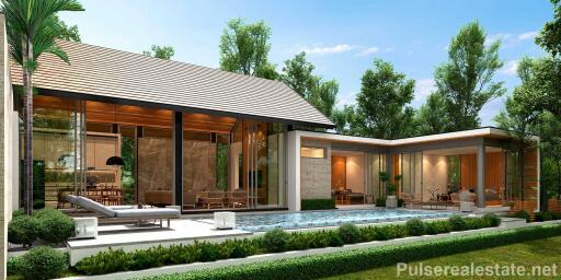 2 Bed Private Pool Villa for Sale in Baan Manik, Near Bang Niew Dam Reservoir