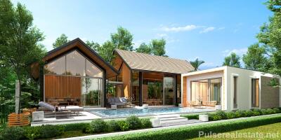 3 Bed Private Pool Villa For Sale In Baan Manik, Near Bang Niew Dam Reservoir