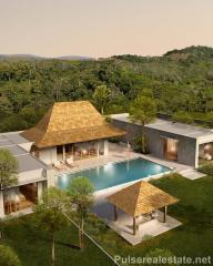 Luxury 3 Bedroom Pool Villa in Baan Pakrongcheep. Thalang, Phuket - 3 min from UWC