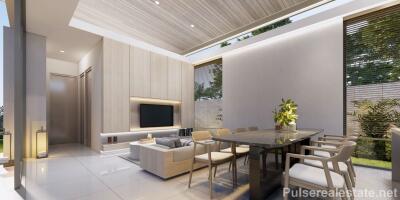 Single-level 3 Bed Private Villas for Sale in Naiharn/Rawai, Phuket