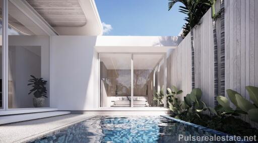 Single-level 3 Bed Private Villas for Sale in Naiharn/Rawai, Phuket