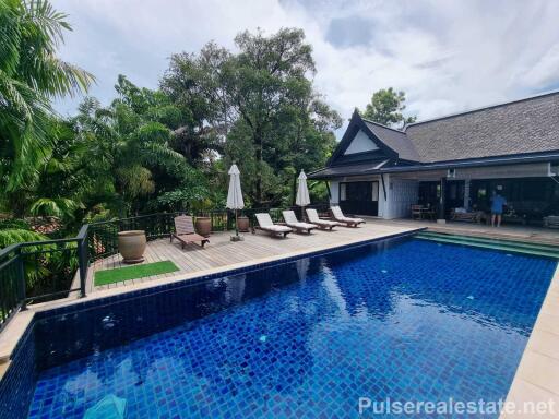 6 Bedroom Sea View Pool Villa for Sale by Owner at Katamanda Walk to Kata Noi Beach, Phuket