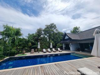 6 Bedroom Sea View Pool Villa for Sale by Owner at Katamanda Walk to Kata Noi Beach, Phuket