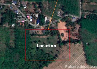 Land For Sale In Mai Khao, 800+ sqm, Ideal for Your Own Villa, Near Golf, Yachting And International School