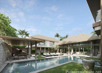 Deluxe 5 Bed Balinese-Style Pool Villa In Cherngtalay With Luxury Sports & Wellness Center