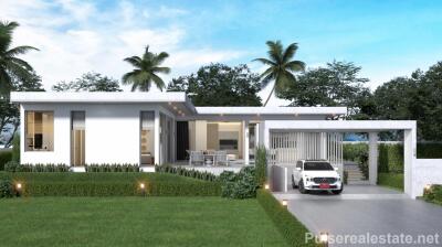 4 Bedroom Pool Villa for Sale on Soi Saiyuan, Rawai, Phuket (Building Process has Begun)