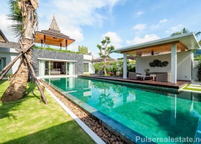 4 Bedroom Prestige Pool Villa for Sale, Northern Part of Cherngtalay