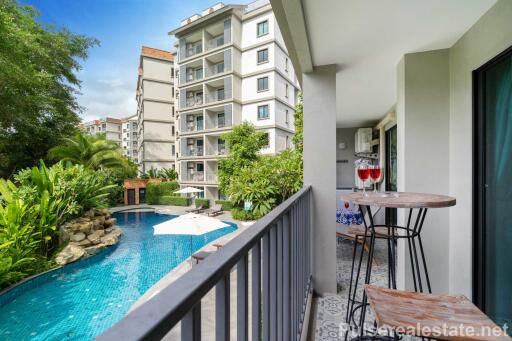 Two-Bedroom Corner Unit Condo for Sale at The Title Residence Naiyang