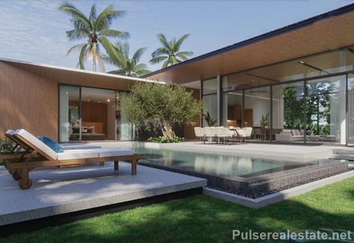 3 Bedroom Zen Design Villas for Sale in the Heart Of Pru Jampa, Thalang, Phuket