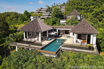 Luxury 5 Bed Sea View Villa in the Hills of Layan, Phuket, Only a few Minutes from Beach