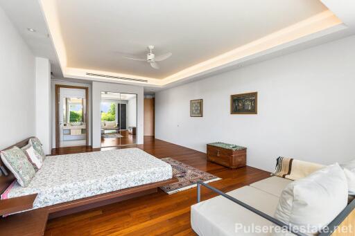 Luxury 5 Bed Sea View Villa in the Hills of Layan, Phuket, Only a few Minutes from Beach