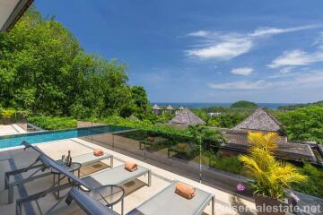 Luxury 5 Bed Sea View Villa in the Hills of Layan, Phuket, Only a few Minutes from Beach