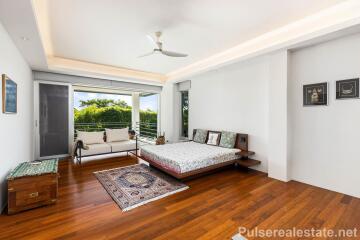 Luxury 5 Bed Sea View Villa in the Hills of Layan, Phuket, Only a few Minutes from Beach