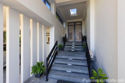 Luxury 5 Bed Sea View Villa in the Hills of Layan, Phuket, Only a few Minutes from Beach