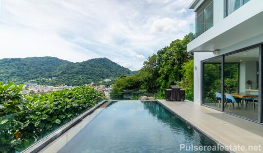 Patong  Sea View Villa for Sale, Overlooking Patong Beach and Town