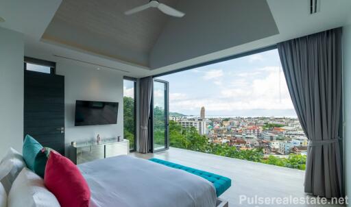 Patong  Sea View Villa for Sale, Overlooking Patong Beach and Town