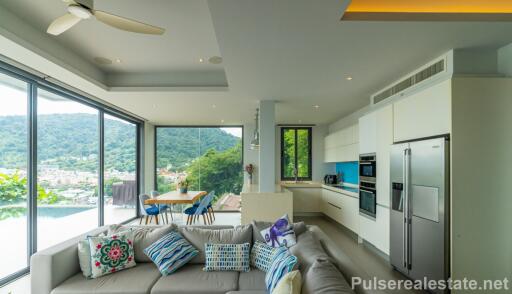 Patong  Sea View Villa for Sale, Overlooking Patong Beach and Town