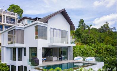 Patong  Sea View Villa for Sale, Overlooking Patong Beach and Town