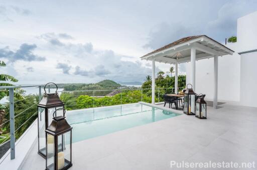 SOLD: Stunning Ocean View Surin Heights Triplex with Private Pool for Sale