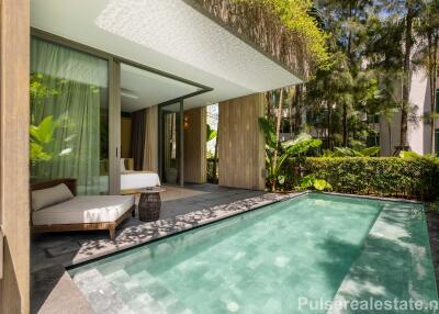 Luxury 1 Bed Ground Floor Private Pool Condo for Sale at Twinpalms MontAzure, Kamala Beach