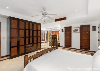 Luxury Estate with 3 Separate Villas in Kamala, Phuket, Sold as One, Stunning Ocean & Mountain Views